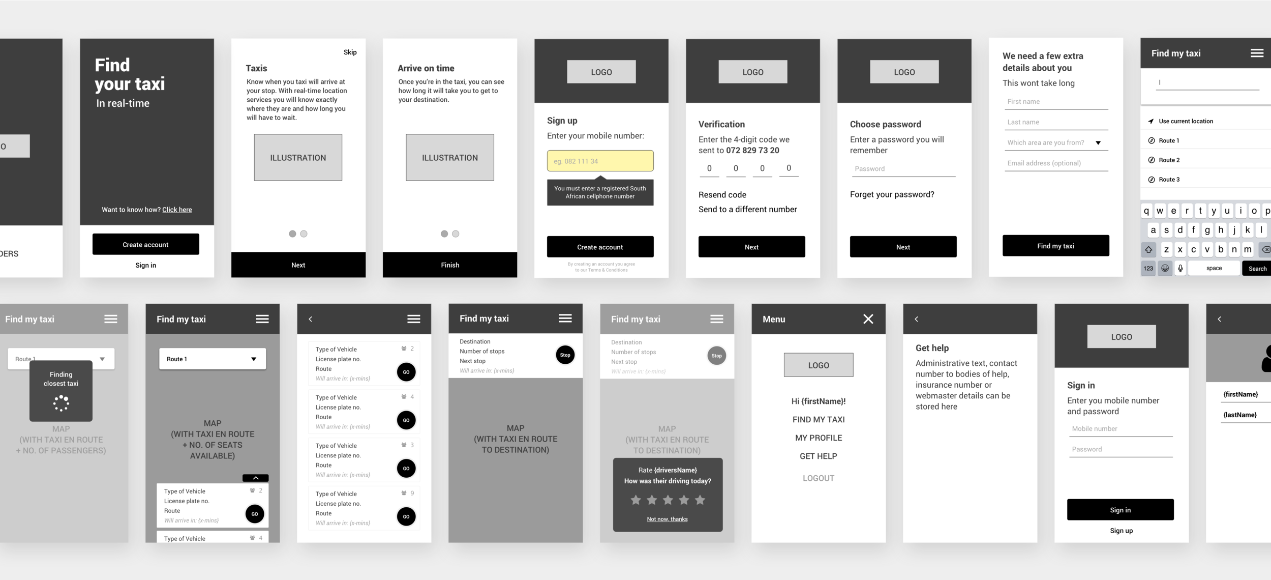 Taxi App